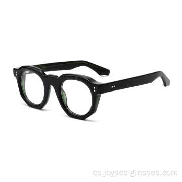 Buena redonda gruesa de acetato Fashion New Vision Eyewear